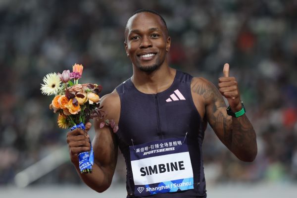 Simbine wins 100m title at Diamond League meet