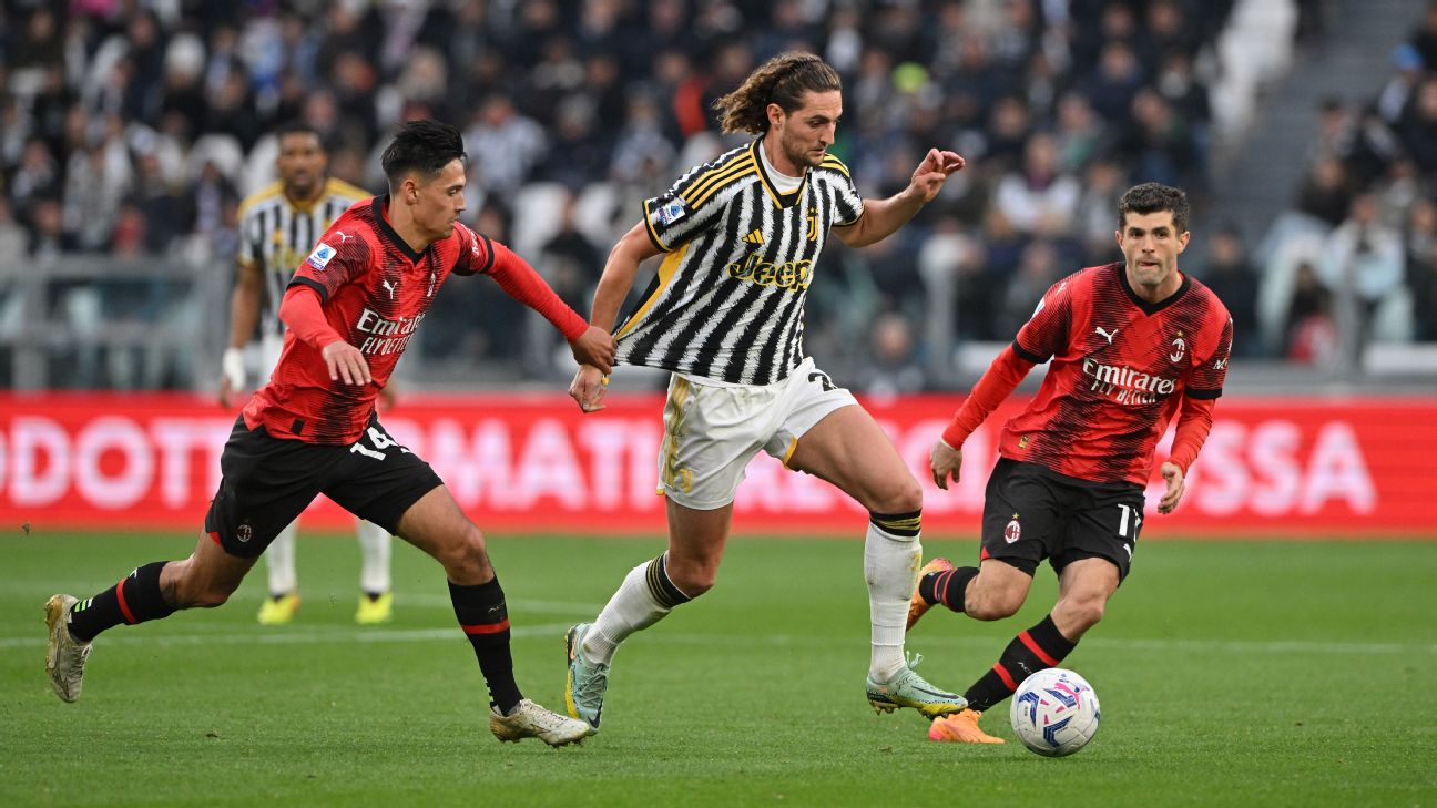 Juventus and Milan play out goalless draw in Serie A