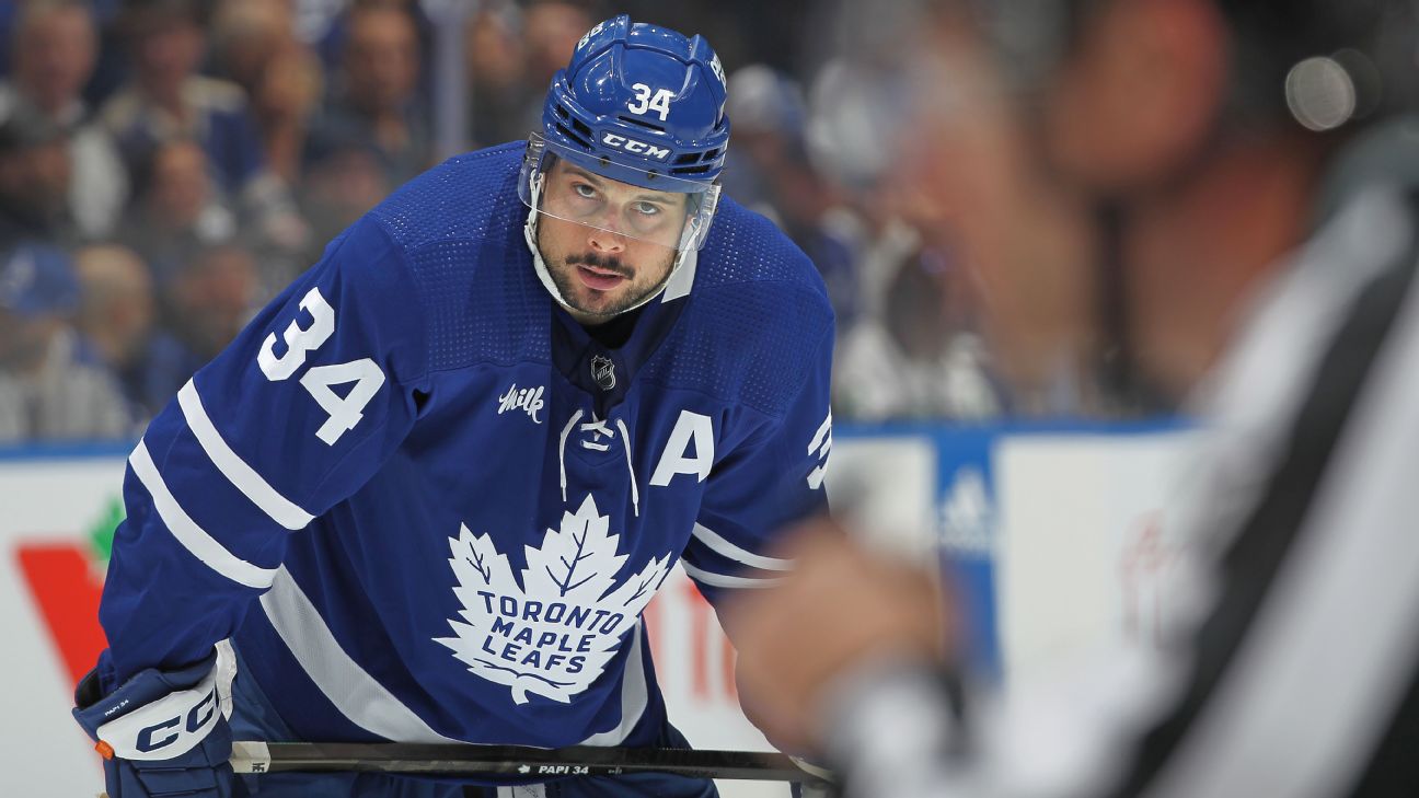 Leafs face elimination; Matthews TBD for Game 5