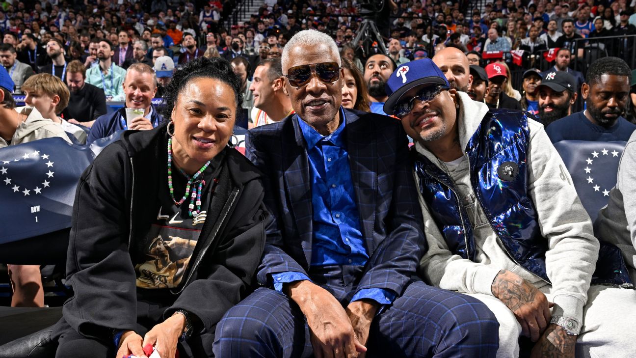 NBA playoffs 2024: Dawn Staley, Allen Iverson lead celebrity sightings ...