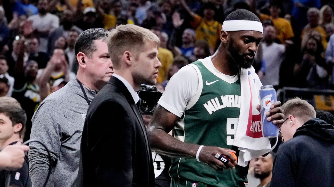 Injuries, ejection put Bucks on brink of early exit