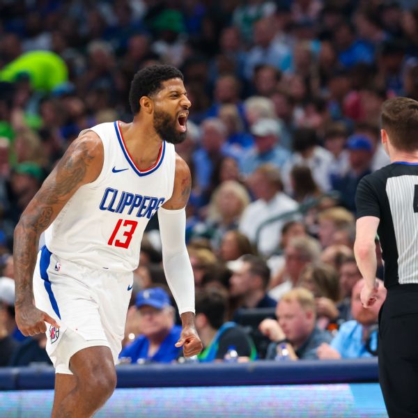 George, Harden deliver as Clippers even series with Mavs