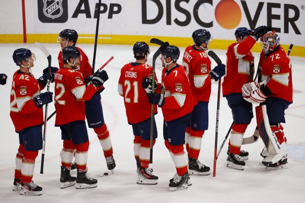 Panthers oust Lightning in 5 games, advance to 2nd round