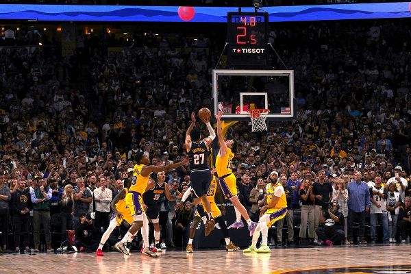Jamal Murray hits 2nd game-winner as Nuggets sink Lakers