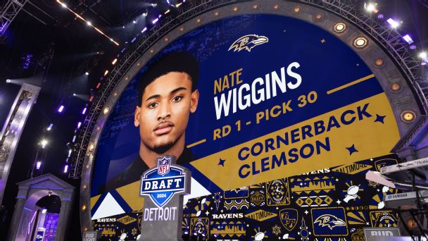 Why the Ravens declined eight trade offers to draft CB Nate Wiggins