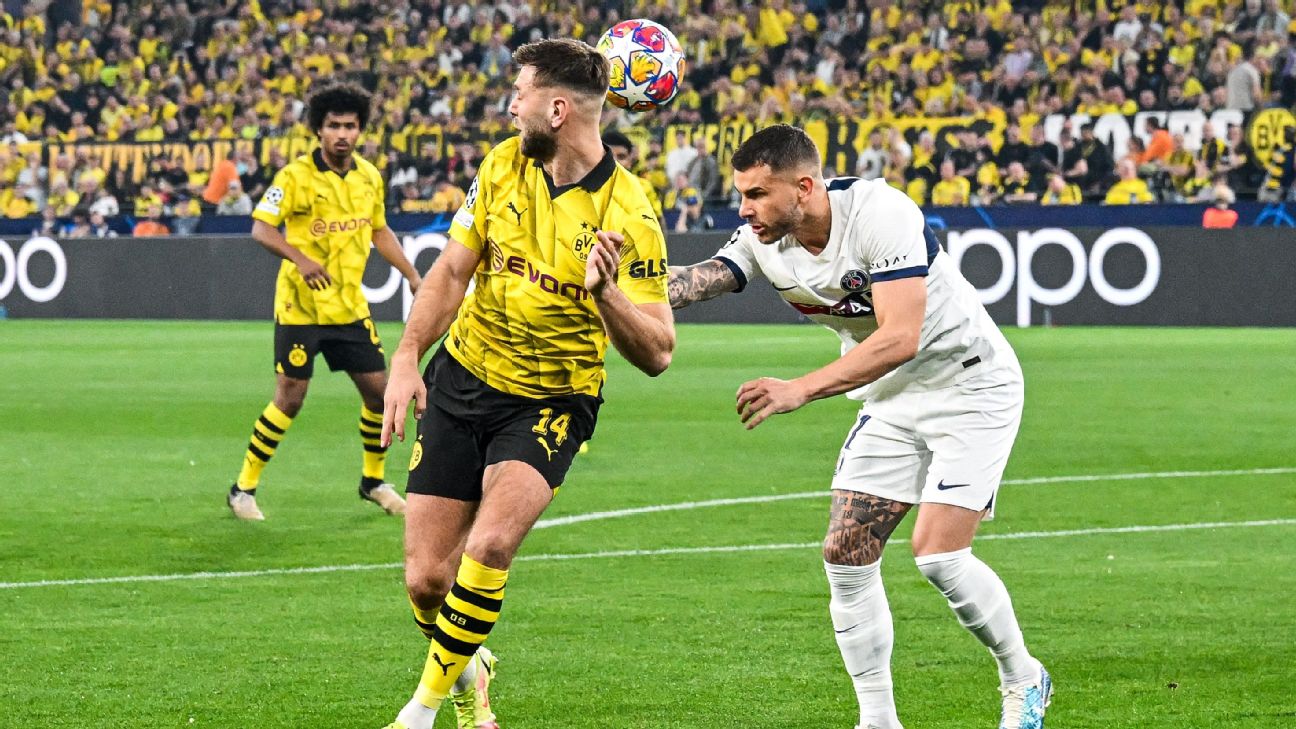 Live Champions League updates: Dortmund, PSG meet in semifinal 1st leg