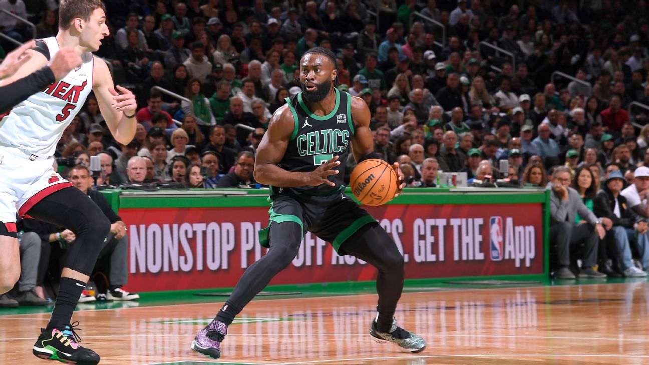 Follow live: Celtics look to finish off Heat in Game 5 image