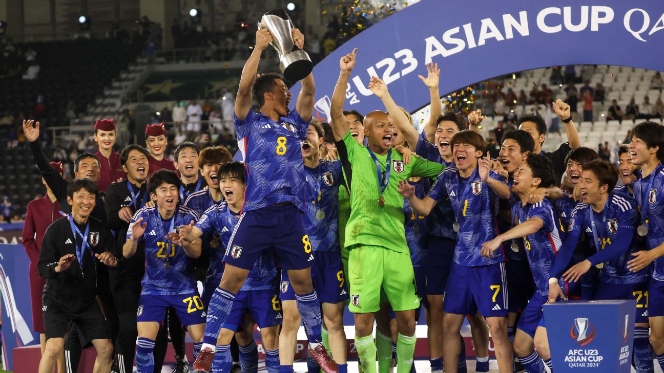 2024 AFC U-23 Asian Cup - Japan vs. Uzbekistan: Joel Chima Fujita [1296x729]