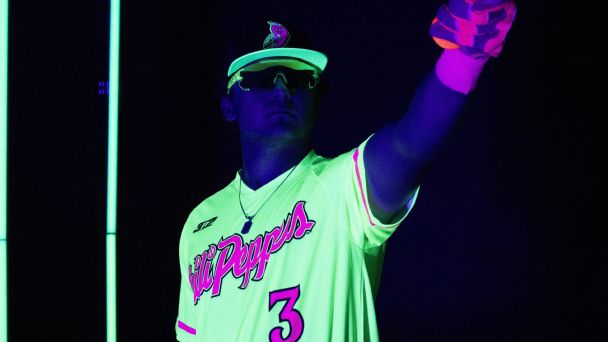 Baseball under black lights? Meet the Tri-City Chili Peppers' new promotion