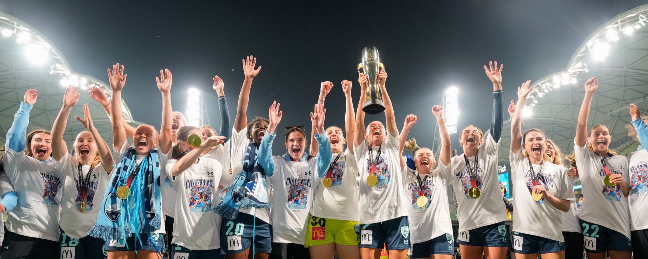 Two minutes for five titles  Sydney FC s record-breaking A-League Women championship