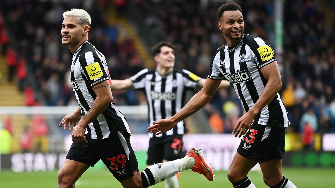 Newcastle thumping puts Burnley on brink of drop