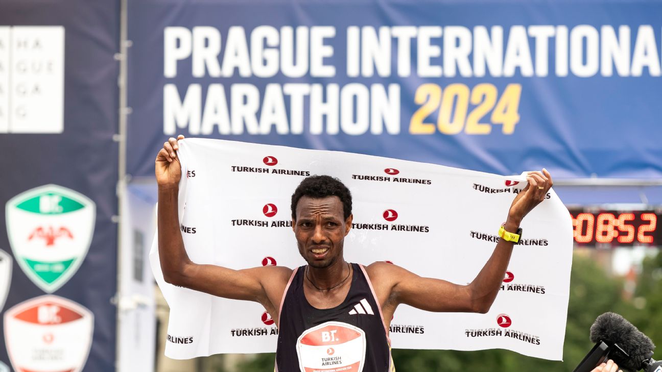 Hayle  Badane earn titles at Prague Marathon