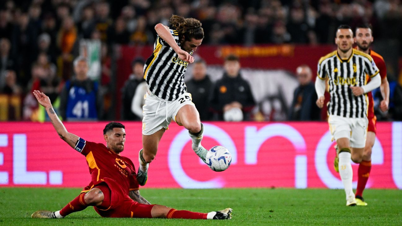 Juve miss chance to close gap to second in Roma draw