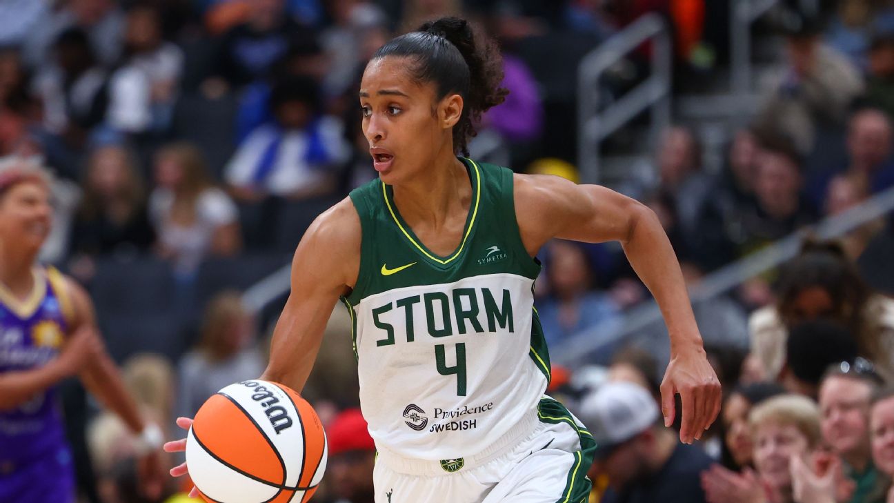 WNBA preseason Power Rankings  Aces back on top  Storm climbing