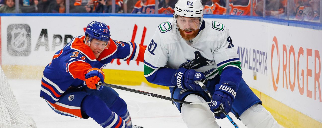 Follow live: Oilers try to even series in Game 2 vs. Canucks