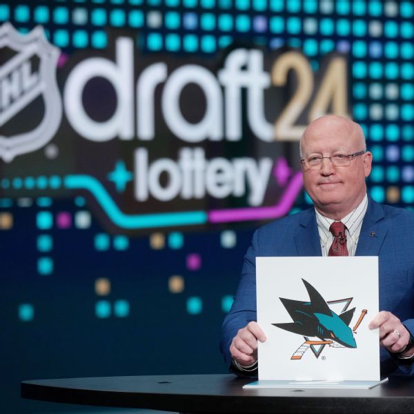 NHL-worst Sharks win lottery  right to choose No  1