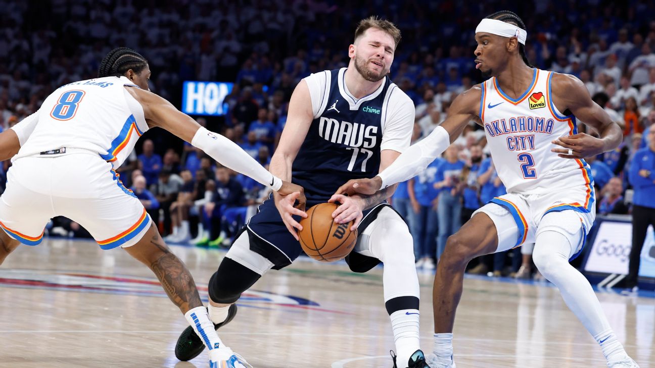 Thunder stifles Luka Doncic in big Game 1 win vs. Mavericks - ESPN
