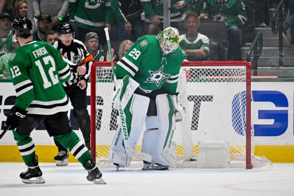 Stars let 3-0 lead 'slip away,' lose Game 1 to Avalanche