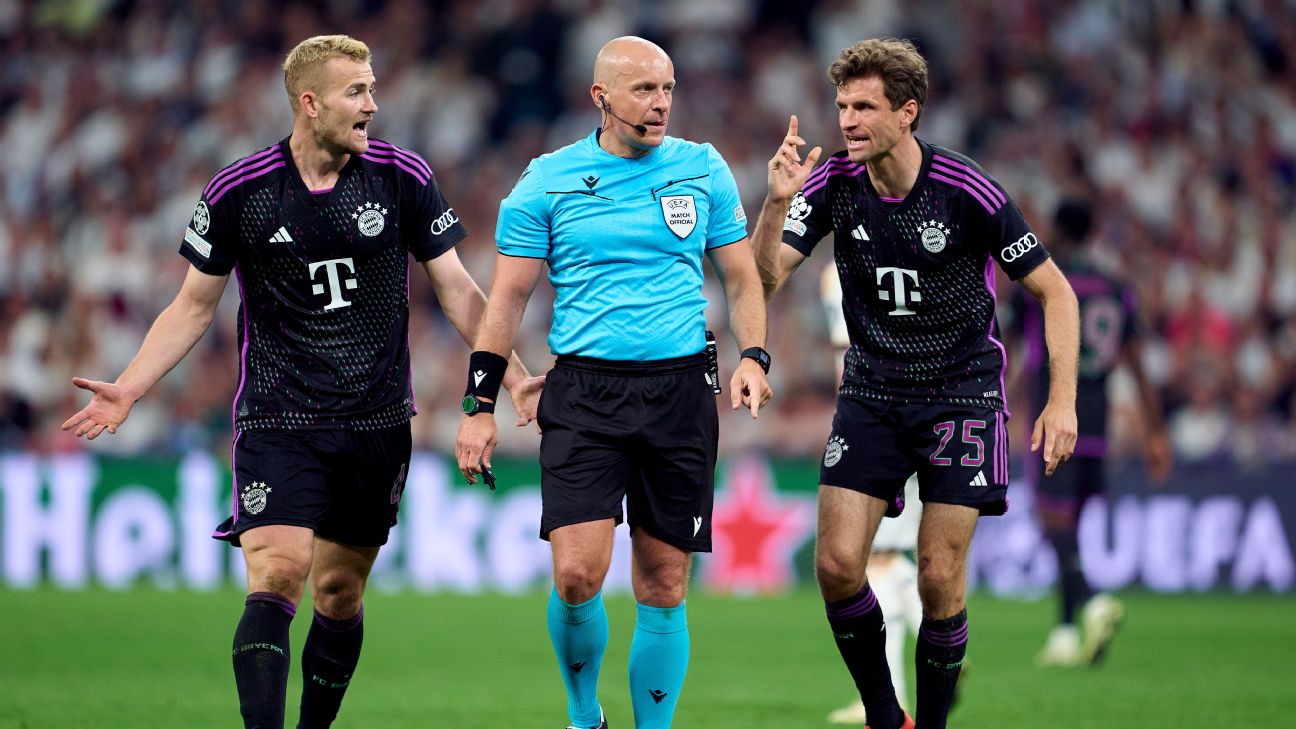 Bayern fume at offside call  disgrace  in UCL exit
