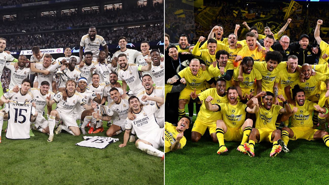 Champions League final early look  Real Madrid or Borussia Dortmund 