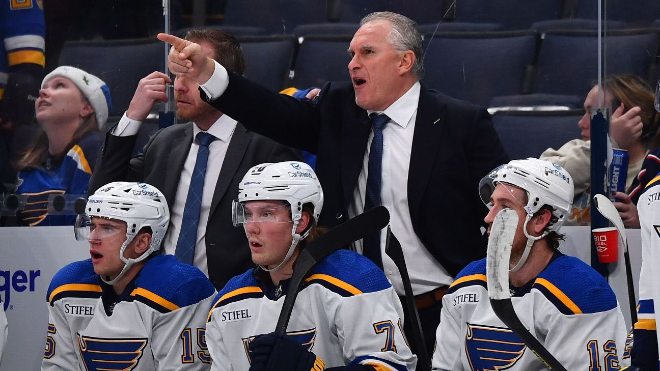 NHL coaching carousel  Tiers of candidates for the five open jobs