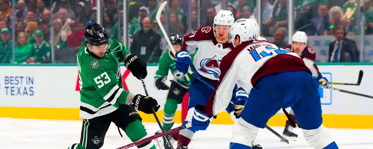 Follow live: Avalanche, Stars go head-to-head in big Game 3