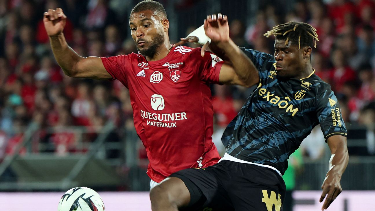 Brest s hopes of second spot fade after 1-1 draw with Reims