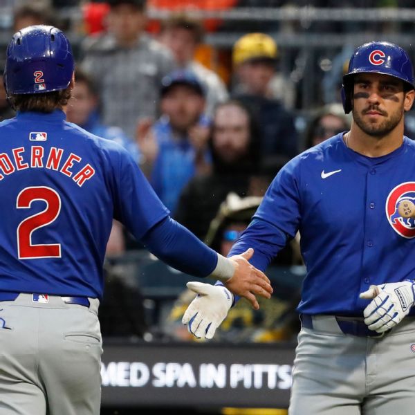 Wild one  Cubs draw 6 bases-loaded walks in 5th