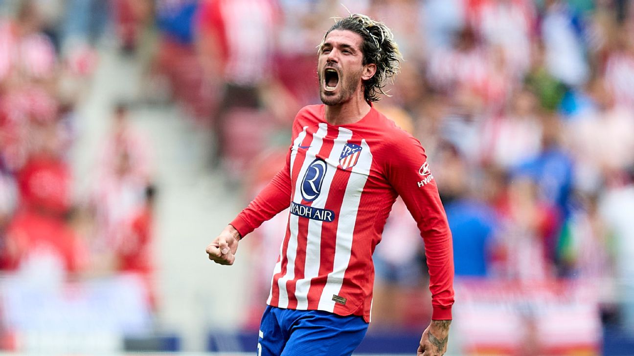 Late De Paul stunner helps Atlético towards UCL