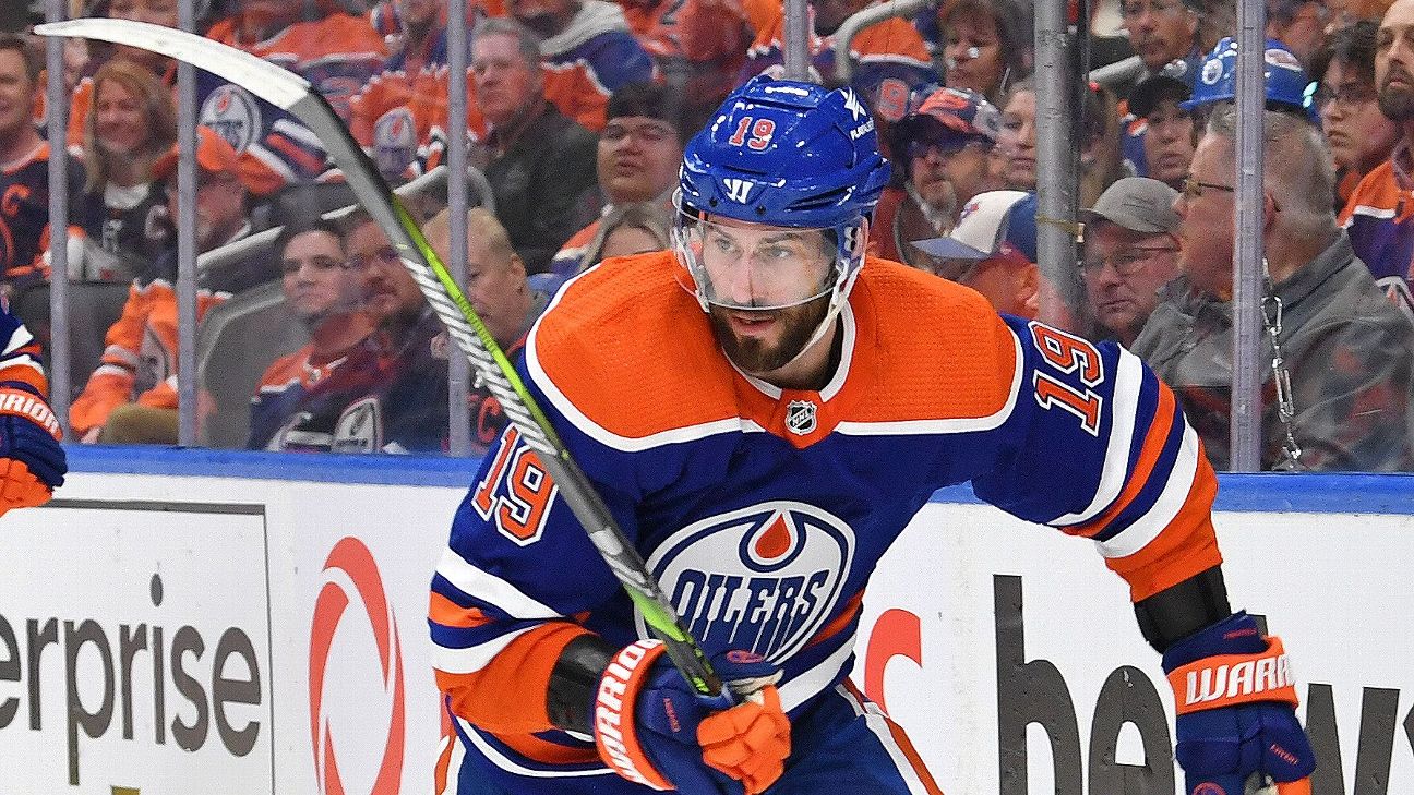 Oilers' Adam Henrique out for Game 3 against Canucks