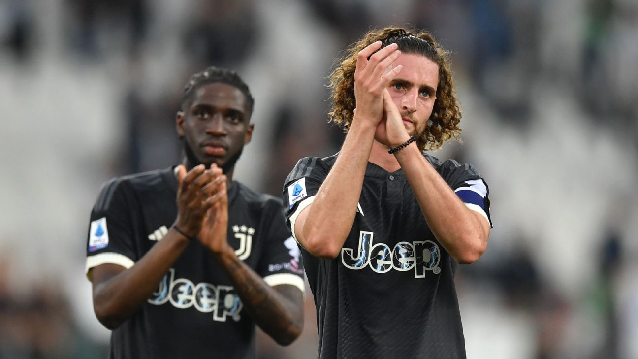 Late Rabiot goal salvages home draw for Juve