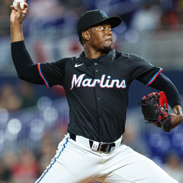 Marlins option P Soriano, call up SS Gray from AAA