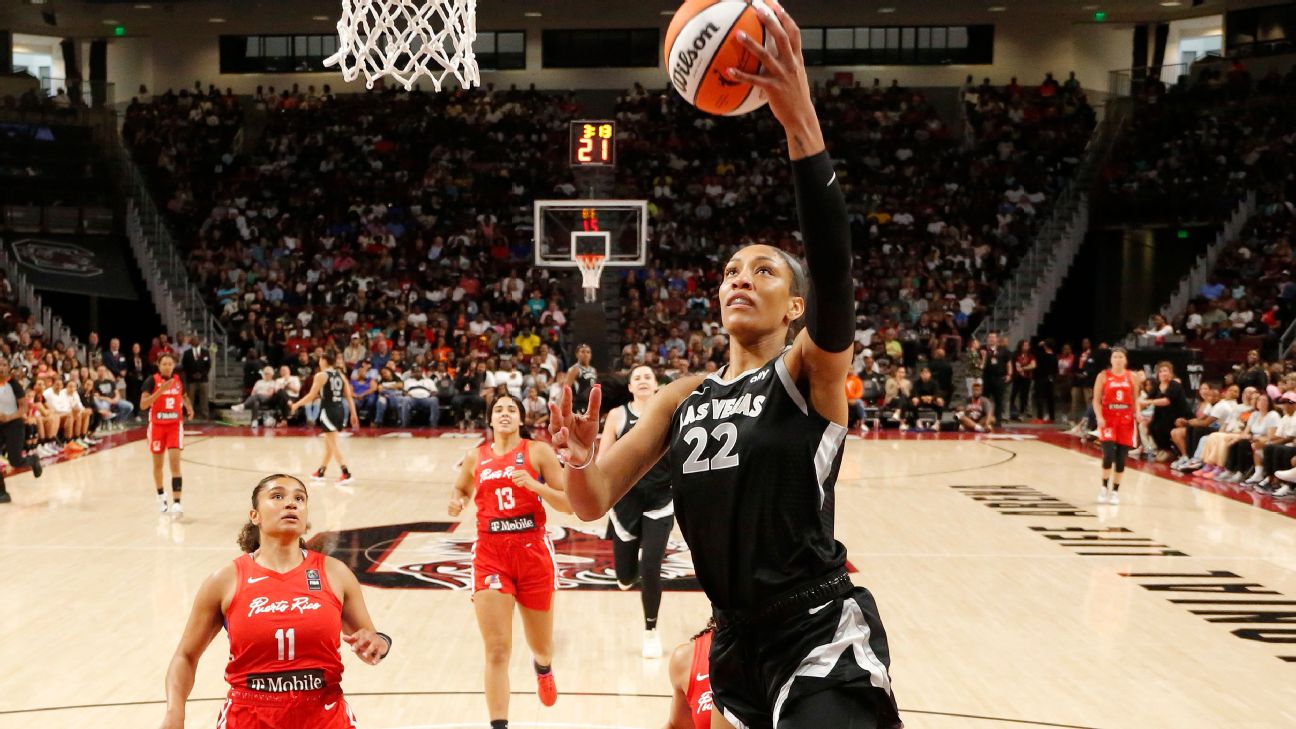 WNBA preseason predictions  A ja for MVP  Aces three-peat 