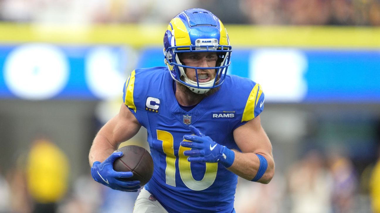 Cooper Kupps Injury Update Rams Star Doubtful for Week 2 Clash Against Cardinals