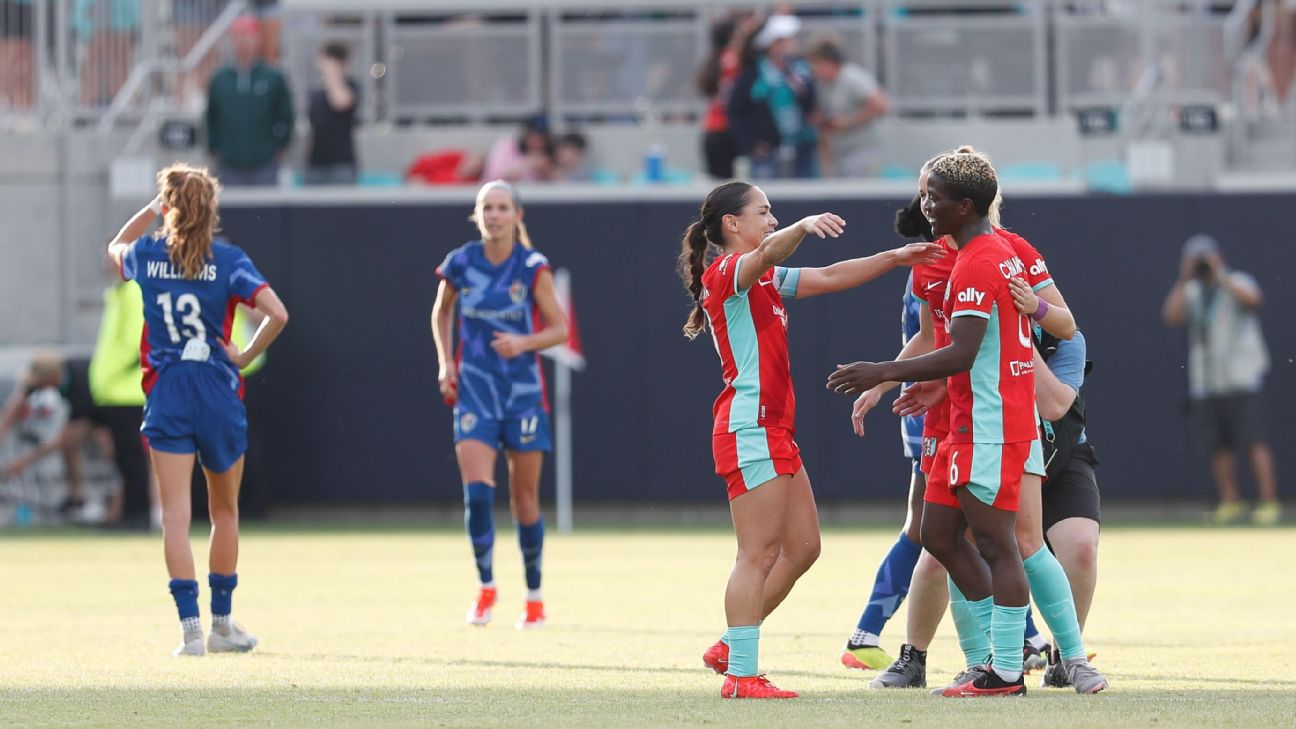 NWSL Power Rankings  KC Current remain undefeated  Bay FC drop