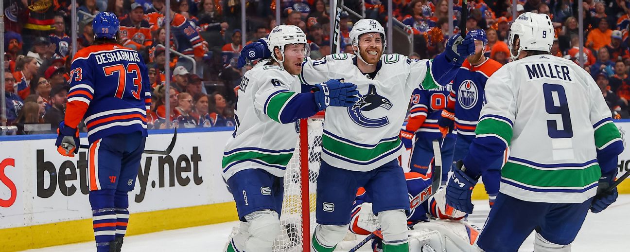 Follow live: Oilers, Canucks go back to Vancouver for Game 5