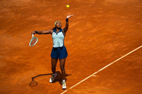 Gauff seeks balance with serve, eyes 'long-term'