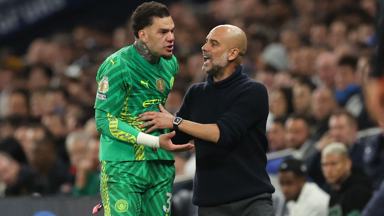 Ederson ruled out for title decider, FA Cup final