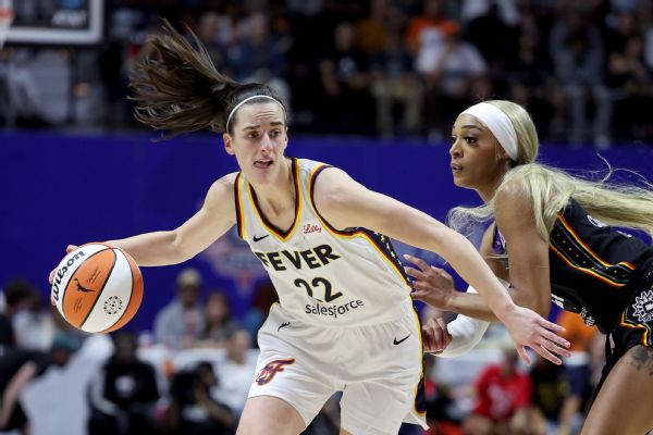 Caitlin Clark's Fever debut most-watched WNBA game since 2001
