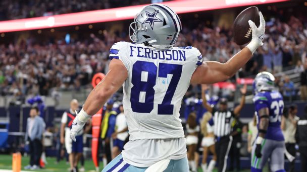Jake Ferguson  not even scratching my surface  as Cowboys  top tight end