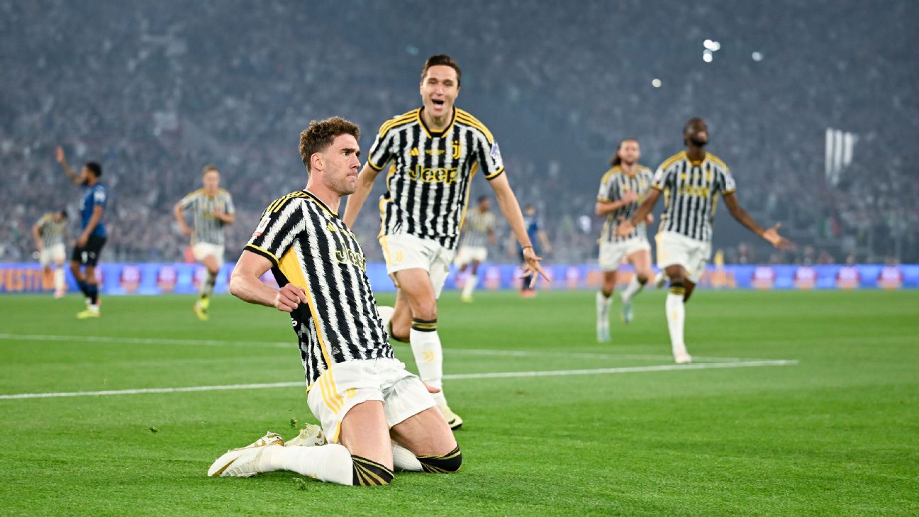 Juventus lift Coppa Italia for 1st trophy in 3 years
