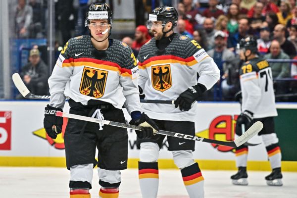 Peterka leads Germany rout at hockey worlds