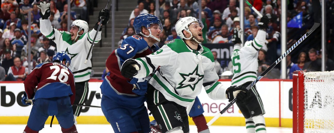 Follow live: Stars head to Colorado, aim to close out series vs. Avalanche in Game 6
