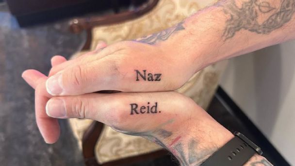 'It's crazy': Timberwolves fans go viral for Naz Reid tattoos during playoff run