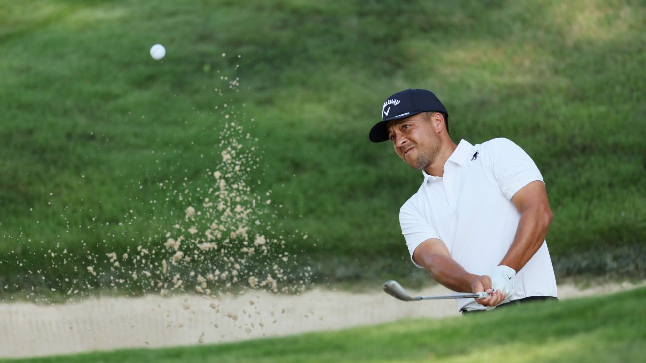 X factor  Schauffele  62  again ties major mark