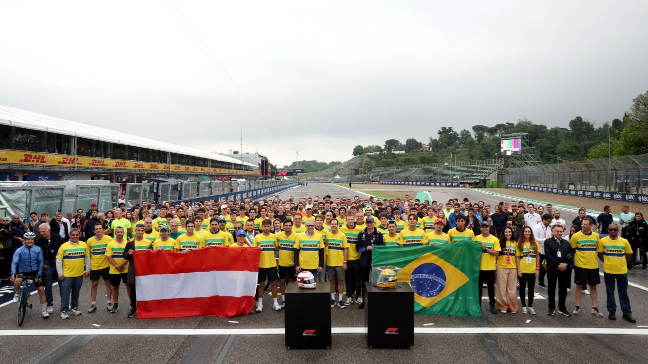 Imola Paddock Diary  Vettel leads Senna tribute as F1 returns after 2023 floods