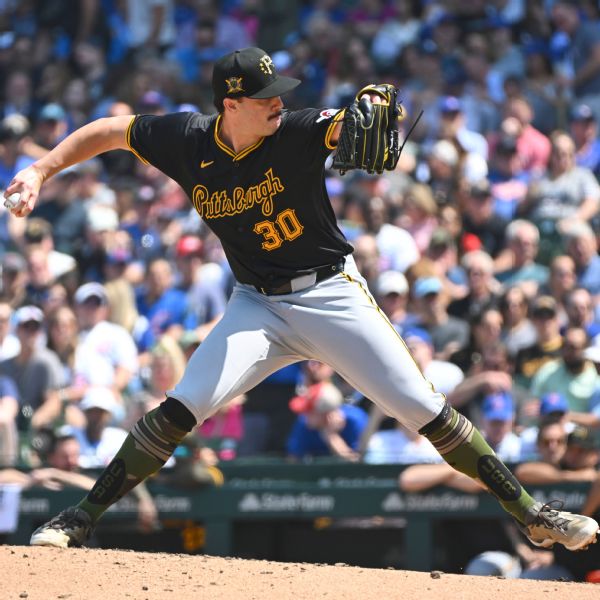 Pirates' Paul Skenes holds Cubs hitless before exit after 6