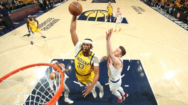 2024 NBA playoffs  Myles Turner s slam joins best poster from each series