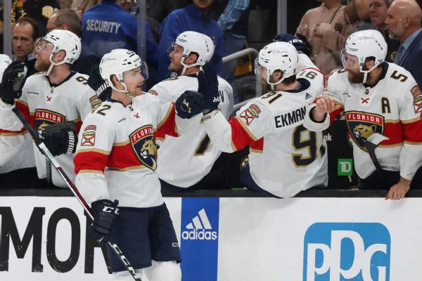 Panthers oust Bruins in 6 games, face Rangers in East finals