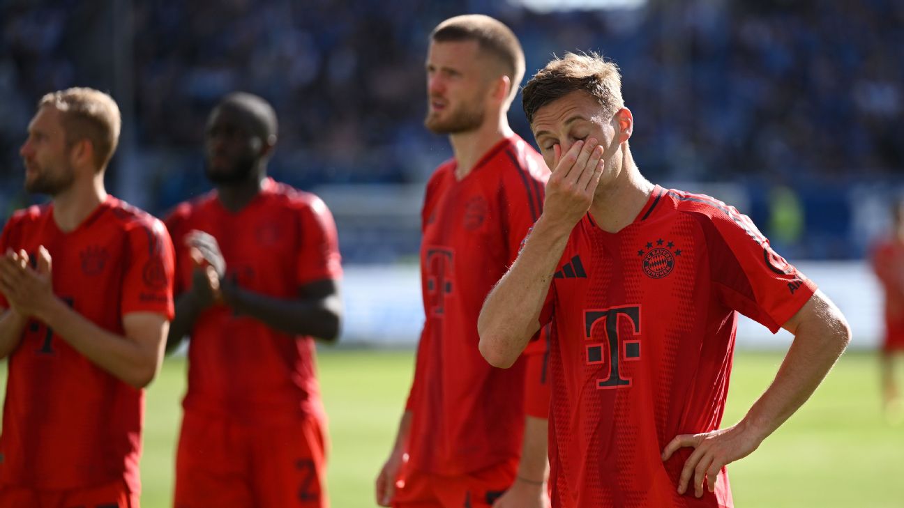 Bayern finish third in Bundesliga after 4-2 loss
